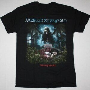 Avenged Sevenfold Nightmare Rock Band Graphic Concert Fan Streetwear T-Shirt 166